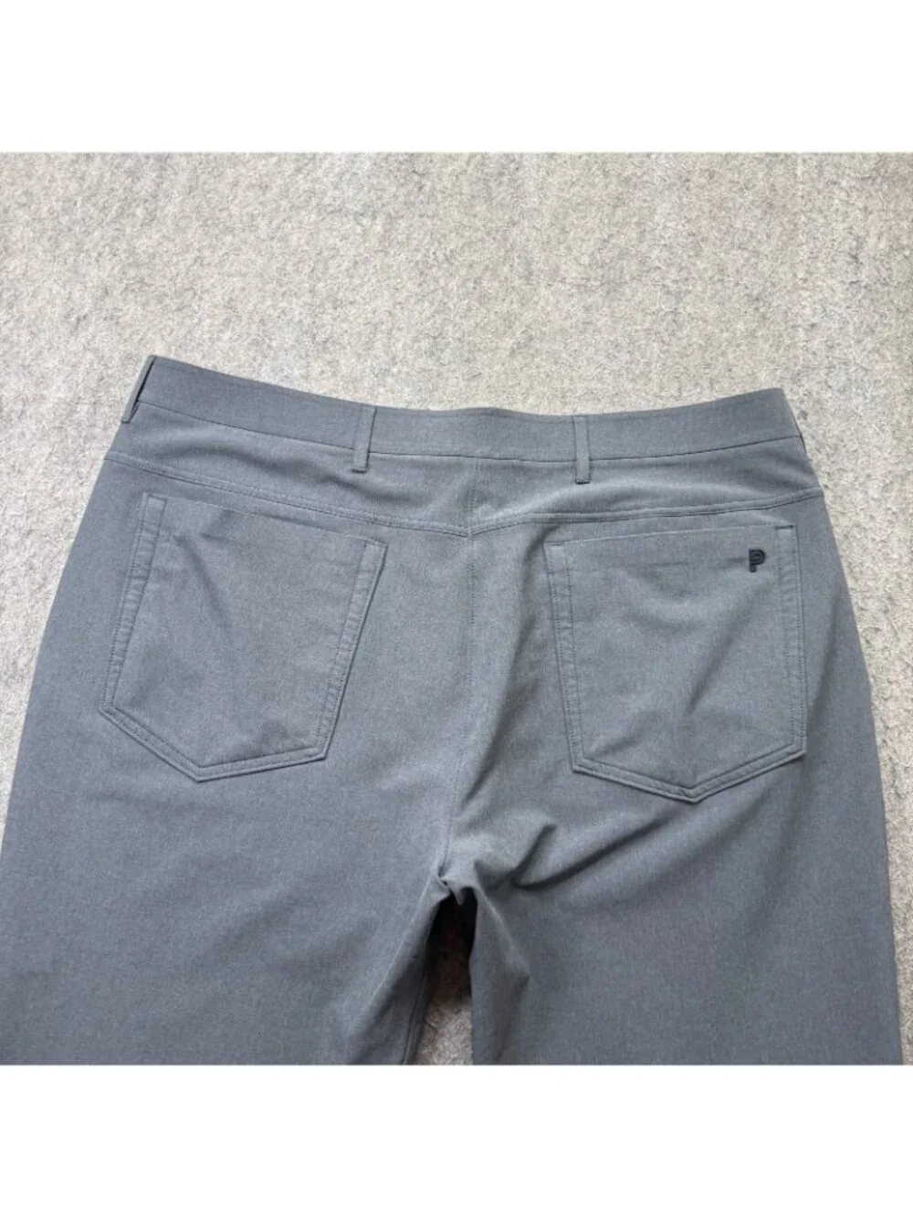 Public Rec 5-Pocket Pants Men 40 x 34* Gray Blue Straight Performance Dealmaker